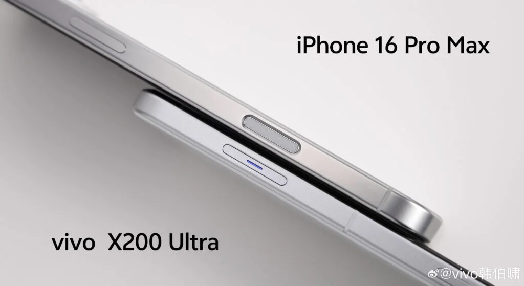 Vivo X200 Ultra sfida l'iPhone 16 Pro Max con la sua ultima tecnologia della fotocamera Nuovo Vivo X200 Ultra: pulsante della fotocamera innovativo e design più sottile di iPhone 16 Pro Max