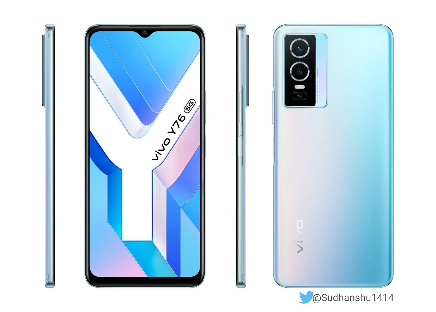 Ufficialmente: Vivo Y76 con schermo da 6,58 pollici, chip Dimensity 700 e fotocamera da 50 MP sarà presentato il 23 novembre Ufficialmente: Vivo Y76 con schermo da 6,58 pollici, chip Dimensity 700 e fotocamera da 50 MP sarà presentato il 23 novembre
