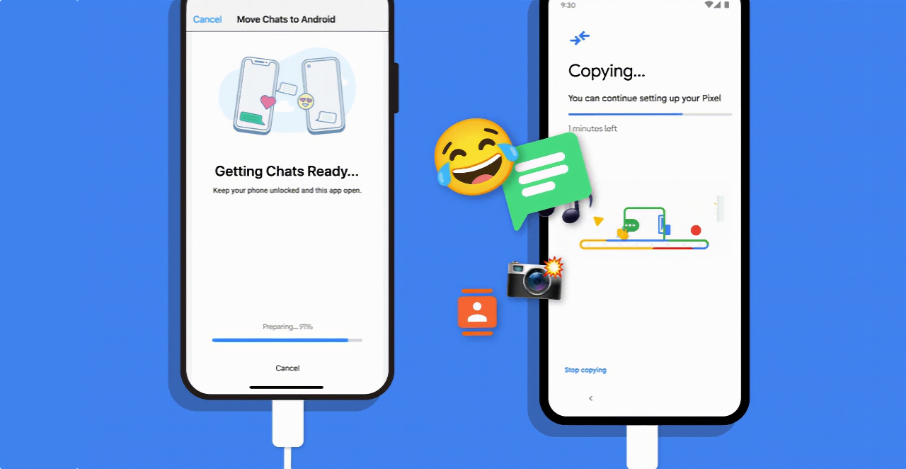 Gli utenti di WhatsApp possono ora trasferire le chat da iPhone a Google Pixel e altri smartphone Android 12 Gli utenti di WhatsApp possono ora trasferire le chat da iPhone a Google Pixel e altri smartphone Android 12