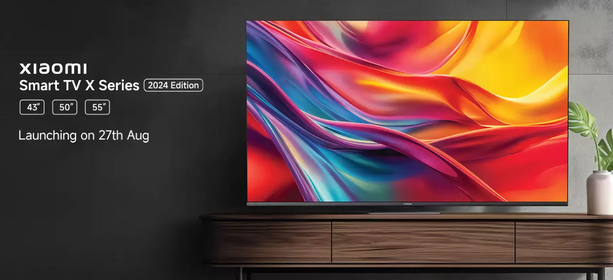 Xiaomi Smart TV Serie X 2024 Edition farà il suo debutto il 27 agosto Xiaomi Smart TV Serie X 2024 Edition farà il suo debutto il 27 agosto
