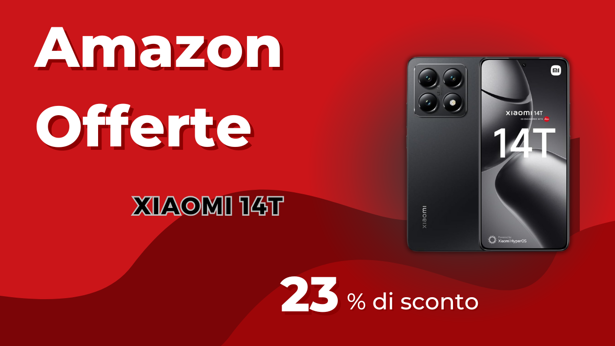 Xiaomi 14T con Obiettivo Leica – Risparmia 143€ Oggi! Xiaomi 14T con Obiettivo Leica – Risparmia 143€ Oggi!