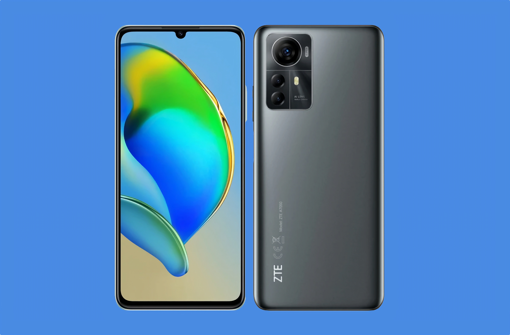 ZTE Blade A72s ha debuttato in Europa: schermo a 90Hz, chip Unisoc T606, batteria da 5000mAh e tripla fotocamera da 50MP a 170€.