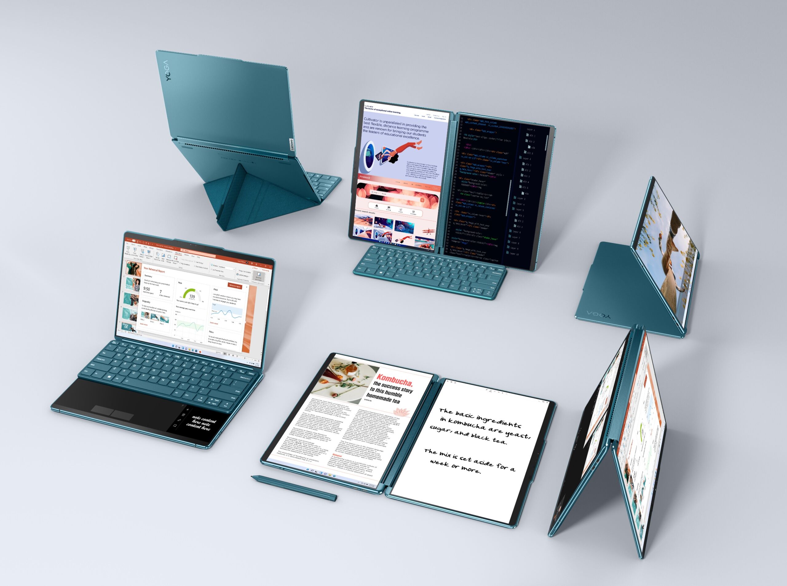 Lenovo ha presentato l'esclusivo laptop Yoga Book 9i con due schermi OLED a partire da 2100 dollari Lenovo ha presentato l'esclusivo laptop Yoga Book 9i con due schermi OLED a partire da 2100 dollari