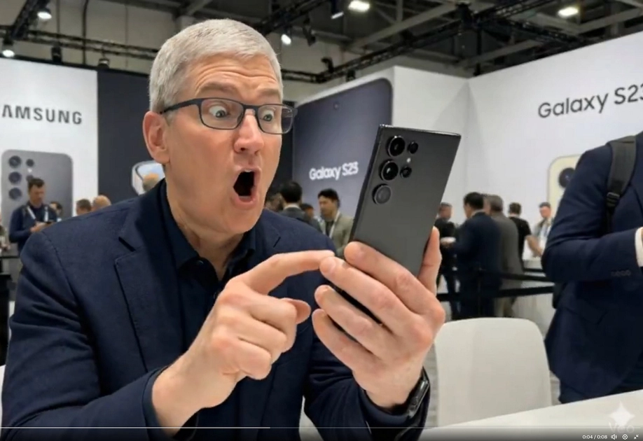 Deepfake virale: come Tim Cook è diventato un fan del Samsung Galaxy S25 Ultra
