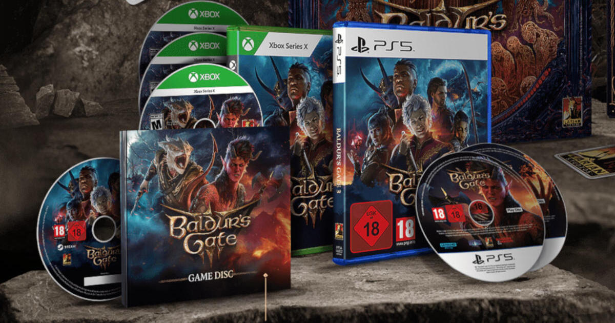Ora è ufficiale: la versione fisica di Baldur's Gate III per le console della serie Xbox occuperà 4 dischi Ora è ufficiale: la versione fisica di Baldur's Gate III per le console della serie Xbox occuperà 4 dischi