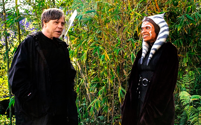 Come è stato ritratto il giovane Skywalker? Disney + ha mostrato filmati dal set di "Bob Fett's Book" Come è stato ritratto il giovane Skywalker? Disney + ha mostrato filmati dal set di "Bob Fett's Book"