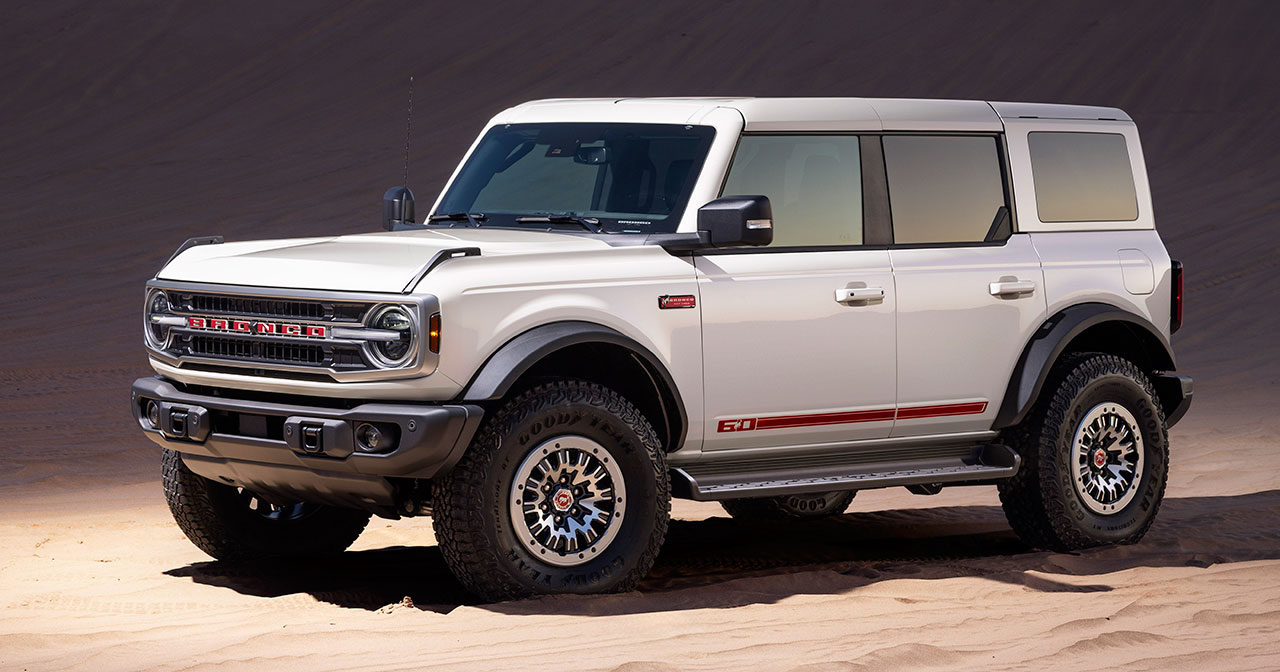 SUV iconico per avventure segna un traguardo: i dettagli del 60° anniversario della Ford Bronco sono stati rivelati Celebrare 60 anni: l'edizione anniversario della Ford Bronco è stata svelata