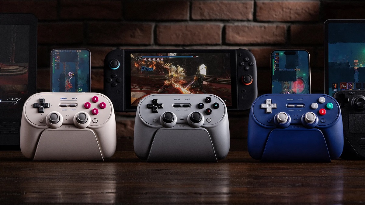 Il controller perfetto per tutte le piattaforme: Analizzando le capacità dell'8BitDo Pro 3 8BitDo Pro 3: Il nuovo riferimento tra i gamepad per il retro gaming