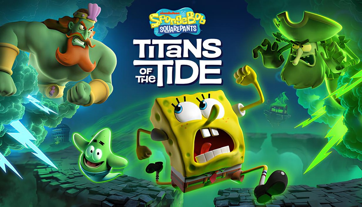 Immersione creativa con i personaggi principali di SpongeBob: Titans of the Tide SpongeBob SquarePants: Titans of the Tide - svela i misteri del mondo sottomarino!