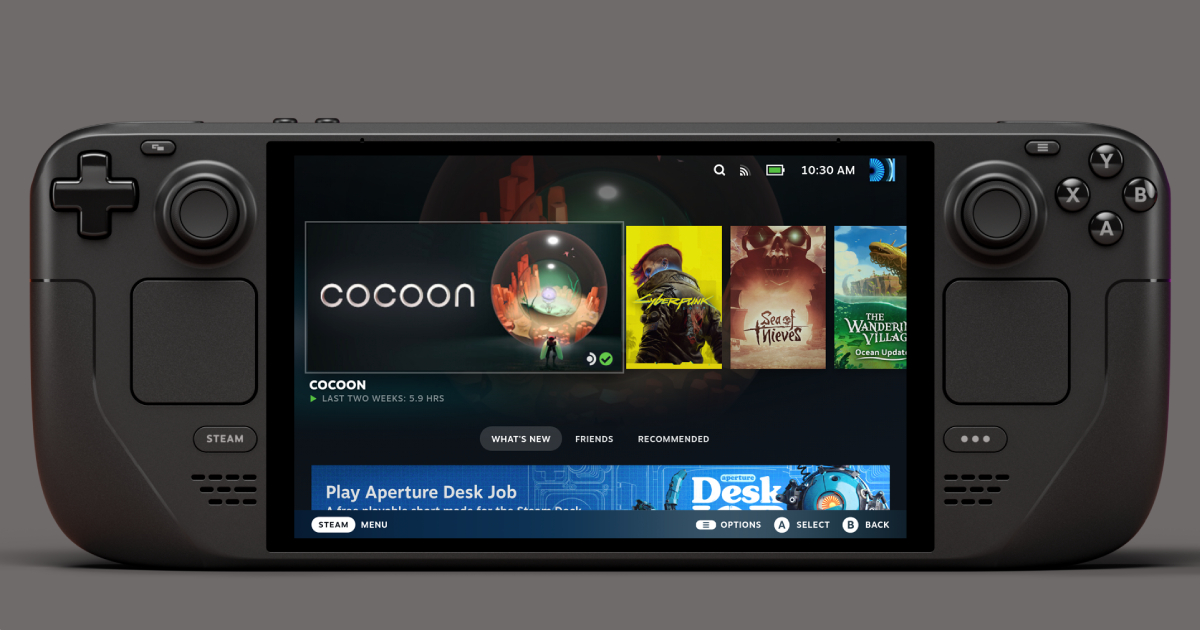 Più di 14 mila giochi sono già compatibili con la console portatile Steam Deck Più di 14 mila giochi sono già compatibili con la console portatile Steam Deck