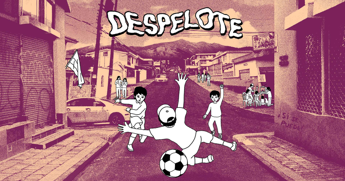 Vi presentiamo Despelote, un gioco d'avventura su un calciatore di 8 anni che esplora l'Ecuador e può colpire accidentalmente un passante con il pallone. Vi presentiamo Despelote, un gioco d'avventura su un calciatore di 8 anni che esplora l'Ecuador e può colpire accidentalmente un passante con il pallone.