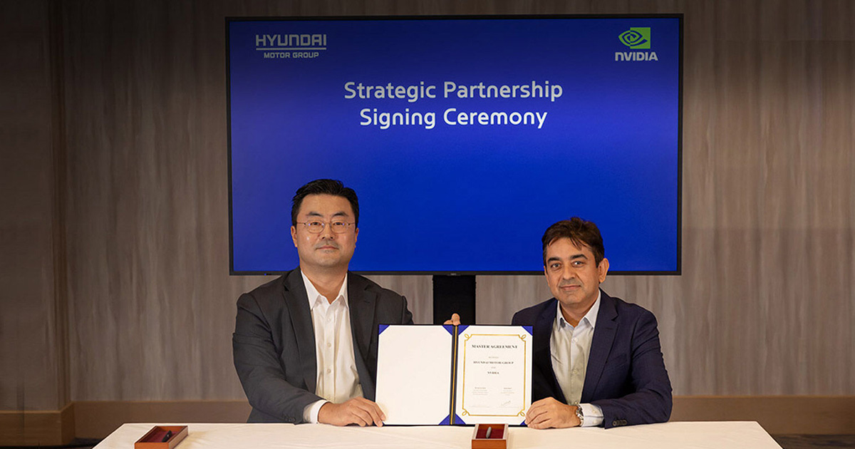 NVIDIA sarà il partner principale di Hyundai nello sviluppo di auto intelligenti Hyundai unisce le forze con NVIDIA per innovare il settore automobilistico