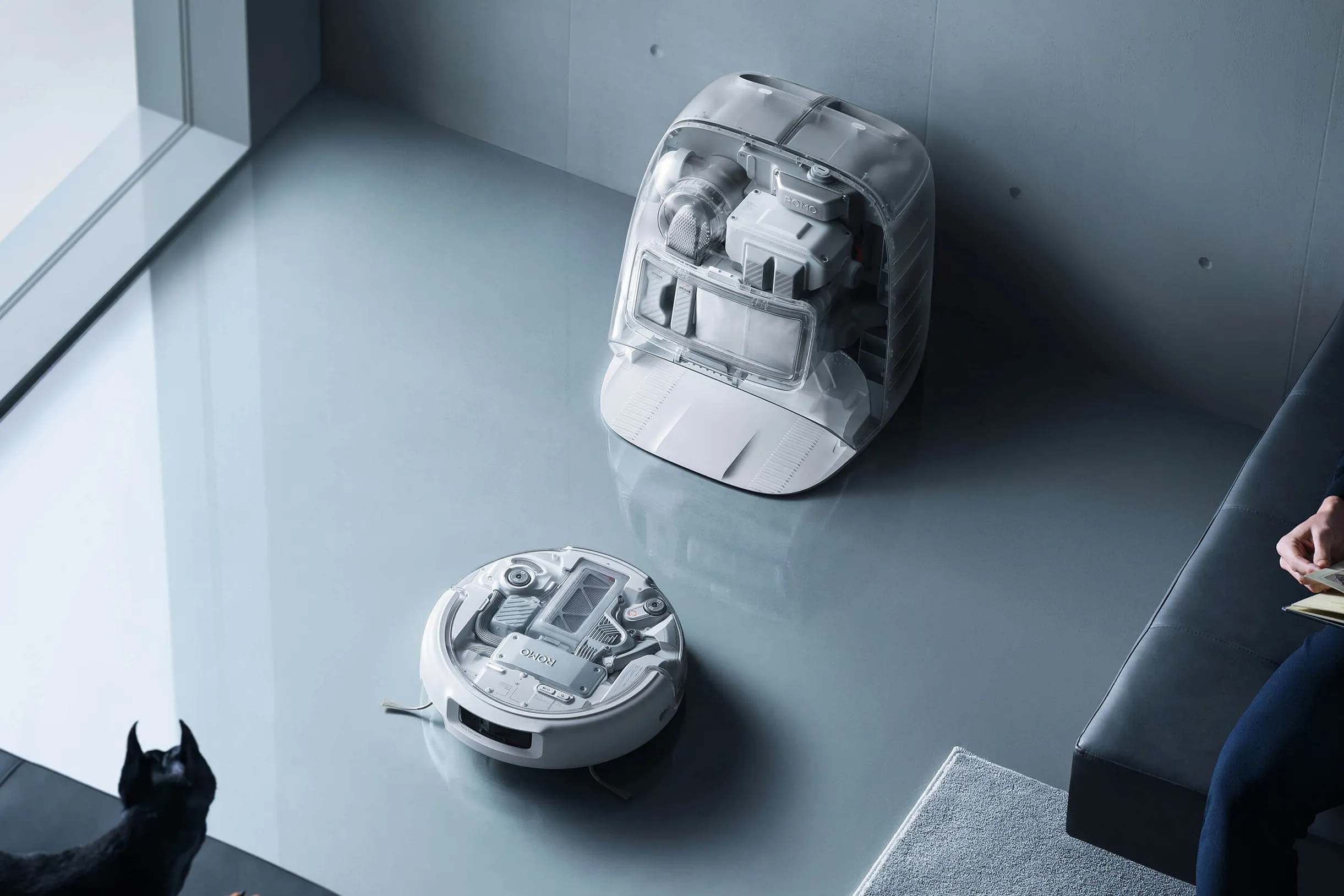 DJI annuncia la serie Romo - il suo primo aspirapolvere robot DJI annuncia la serie Romo - il suo primo aspirapolvere robot