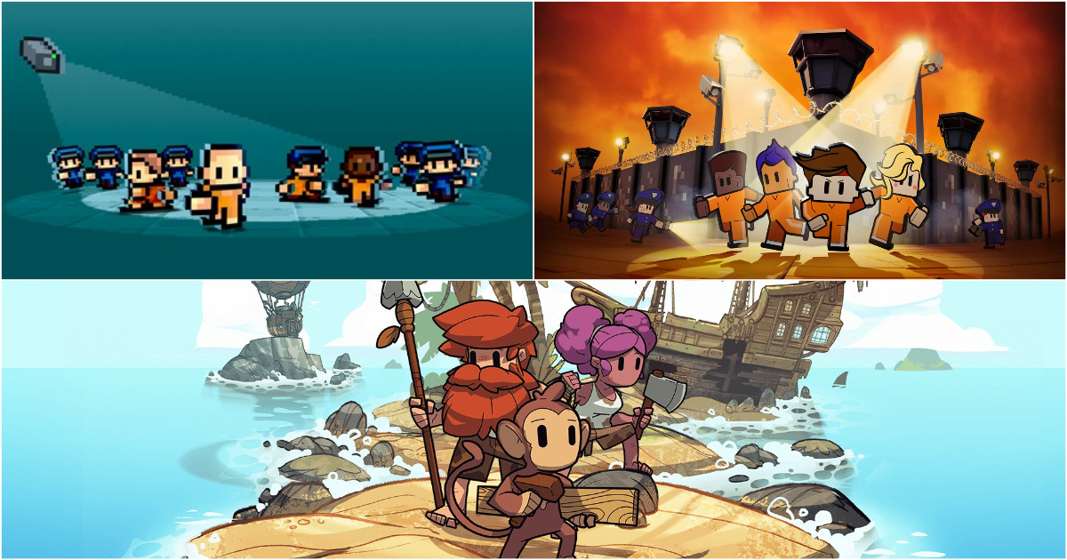 The Escapists 1&2, un gioco di strategia di fuga da una prigione in pixel, e The Survivalists, un gioco di sopravvivenza su un'isola, sono disponibili su Steam fino al 29 giugno a meno di 10 dollari. The Escapists 1&2, un gioco di strategia di fuga da una prigione in pixel, e The Survivalists, un gioco di sopravvivenza su un'isola, sono disponibili su Steam fino al 29 giugno a meno di 10 dollari.