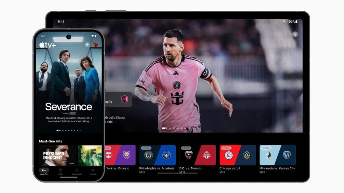 Interfaccia aggiornata di Apple TV+: convenienza ed estetica in ogni dettaglio