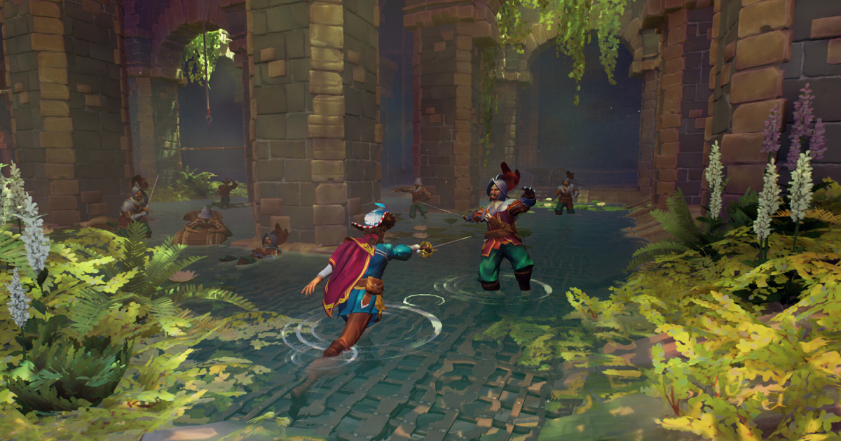 En Garde!, un gioco d'azione e avventura su uno schermidore che in origine era un progetto studentesco, uscirà su PC il 16 agosto. En Garde!, un gioco d'azione e avventura su uno schermidore che in origine era un progetto studentesco, uscirà su PC il 16 agosto.