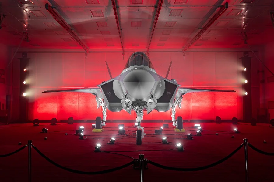 Lockheed Martin presenta il primo caccia F-35 Husarz polacco Lockheed Martin presenta il primo caccia F-35 Husarz polacco