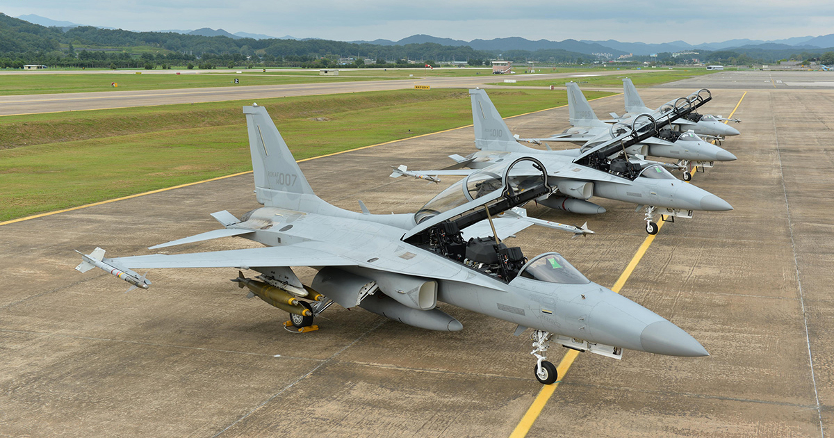 La Corea del Sud creerà nuovi aerei da combattimento F-50 per sostituire gli obsoleti Sukhoi e MiG La Corea del Sud creerà nuovi aerei da combattimento F-50 per sostituire gli obsoleti Sukhoi e MiG