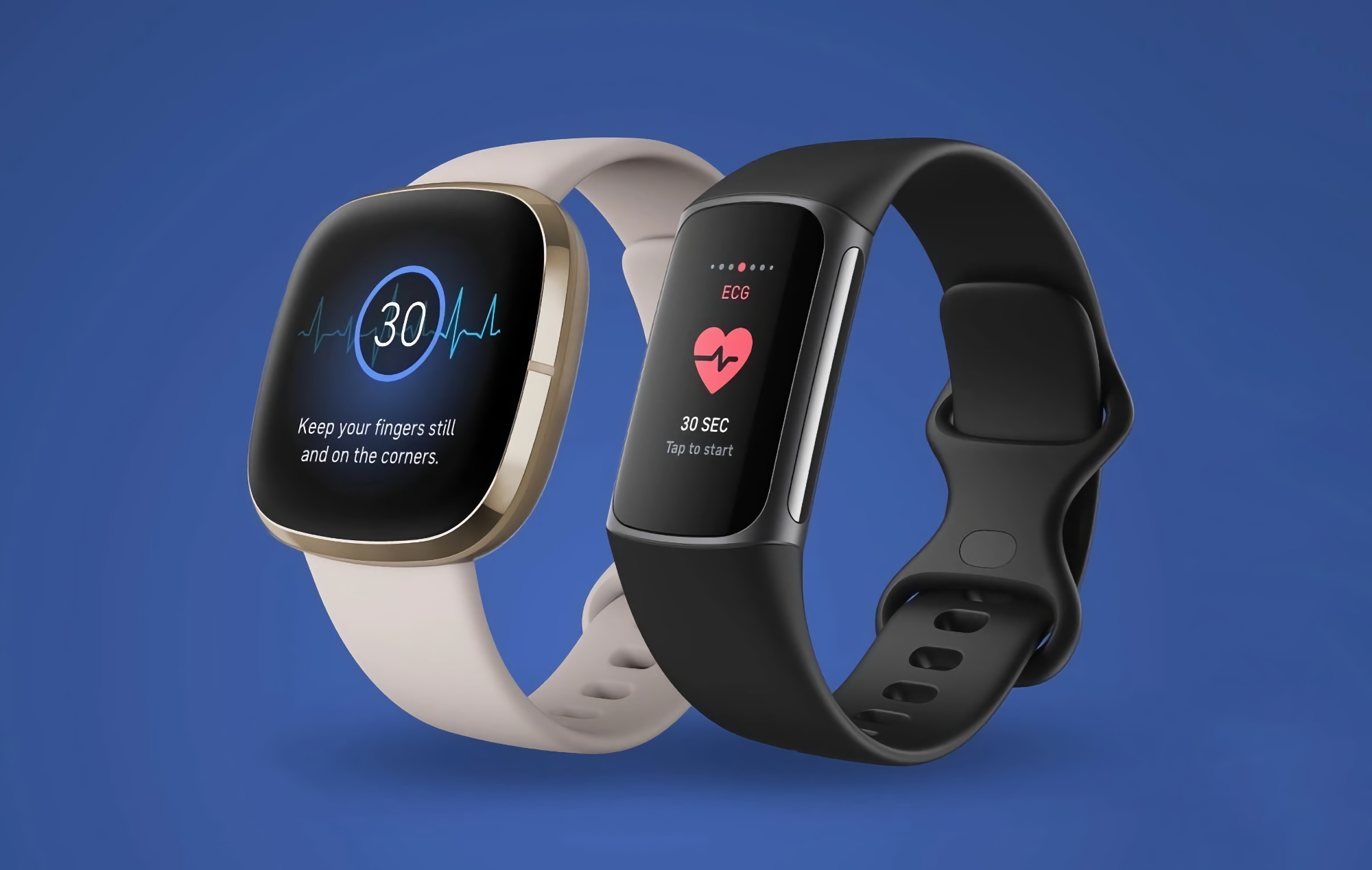 Fitbit Charge 5 braccialetto intelligente con aggiornamento software impara a misurare l'ECG