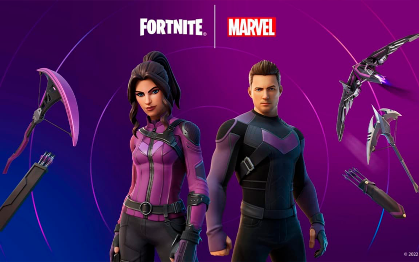 Skin e armi degli eroi della serie Marvel Occhio di Falco sono apparse in Fortnite: questo non aggiungerà precisione, ma chissà Skin e armi degli eroi della serie Marvel Occhio di Falco sono apparse in Fortnite: questo non aggiungerà precisione, ma chissà
