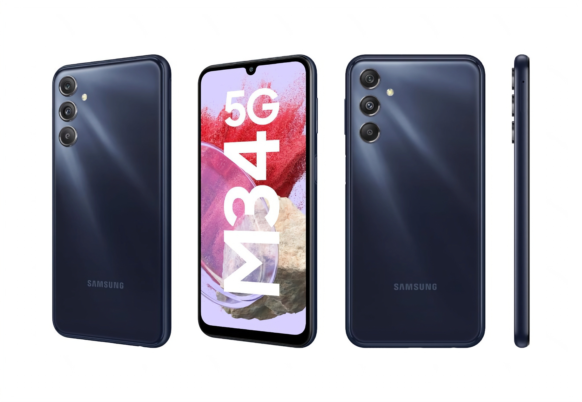 Display AMOLED a 120Hz, chip Exynos 1280 e batteria da 6000mAh: sono emerse online immagini e specifiche del Samsung Galaxy M34 5G Display AMOLED a 120Hz, chip Exynos 1280 e batteria da 6000mAh: sono emerse online immagini e specifiche del Samsung Galaxy M34 5G