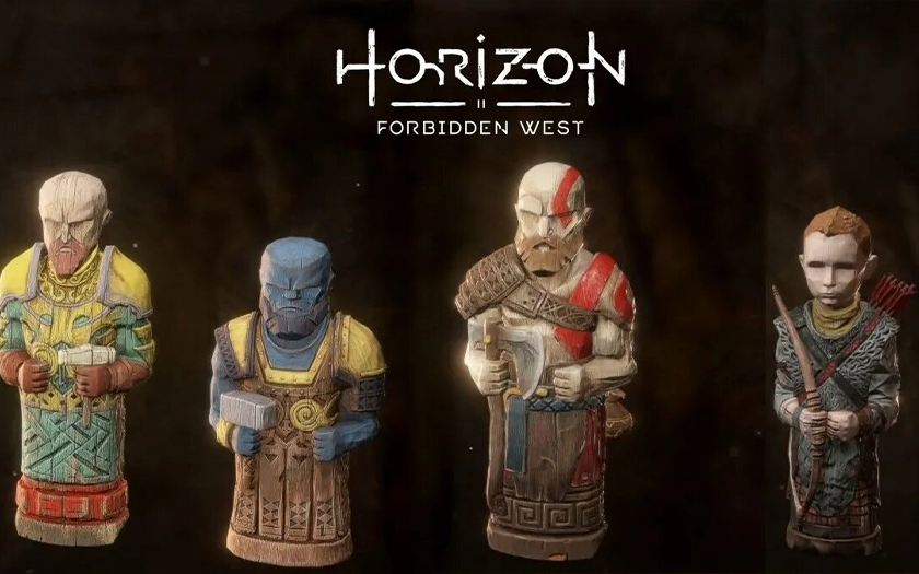Horizon Forbidden West ha uova di Pasqua per God of War, trovandole riceverai una ricompensa Horizon Forbidden West ha uova di Pasqua per God of War, trovandole riceverai una ricompensa