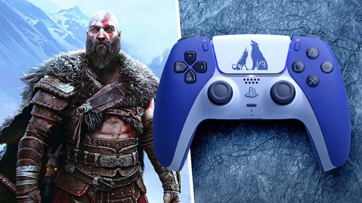 Un negozio del Regno Unito ha aperto il pre-ordine per il gamepad Dualsense, che riprende lo stile di God of War Ragnarok. Un negozio del Regno Unito ha aperto il pre-ordine per il gamepad Dualsense, che riprende lo stile di God of War Ragnarok.