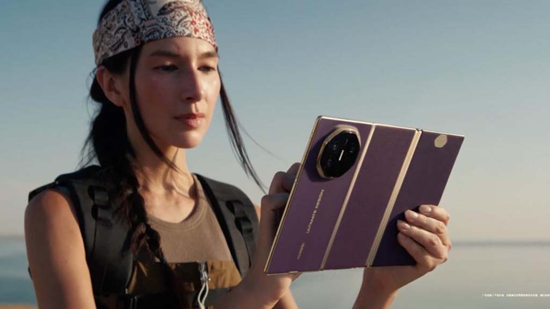Huawei Mate XTs in dettaglio: analisi del primo poster Aspetto innovativo: primo poster dei Huawei Mate XTs