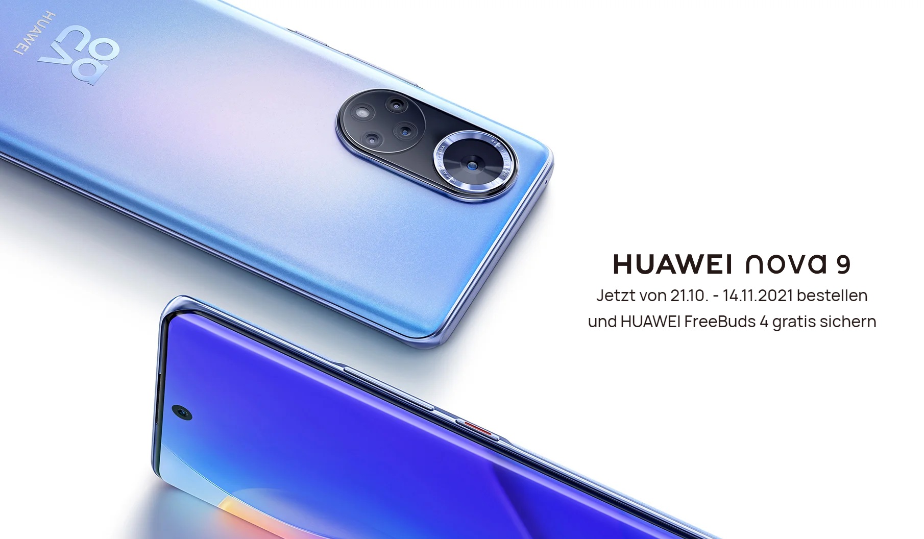Huawei nova 9 in Europa - Snapdragon 778G senza 5G, fotocamera 50MP e display OLED 120Hz per 499 euro Huawei nova 9 in Europa - Snapdragon 778G senza 5G, fotocamera 50MP e display OLED 120Hz per 499 euro