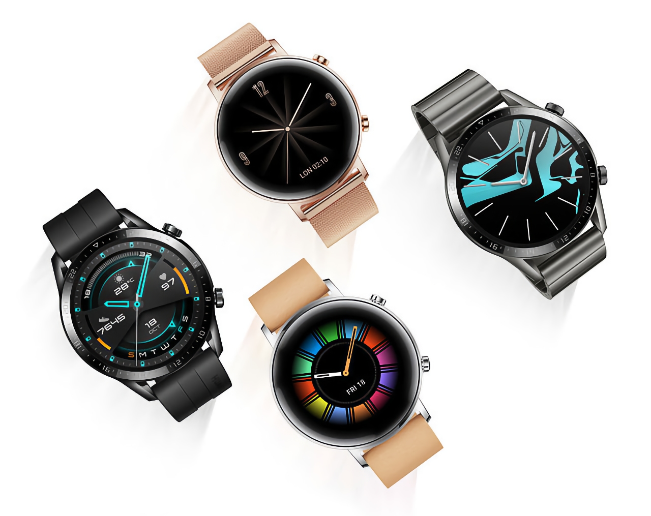 L'orologio intelligente Huawei Watch GT2 con l'aggiornamento ha ricevuto nuove funzionalità L'orologio intelligente Huawei Watch GT2 con l'aggiornamento ha ricevuto nuove funzionalità