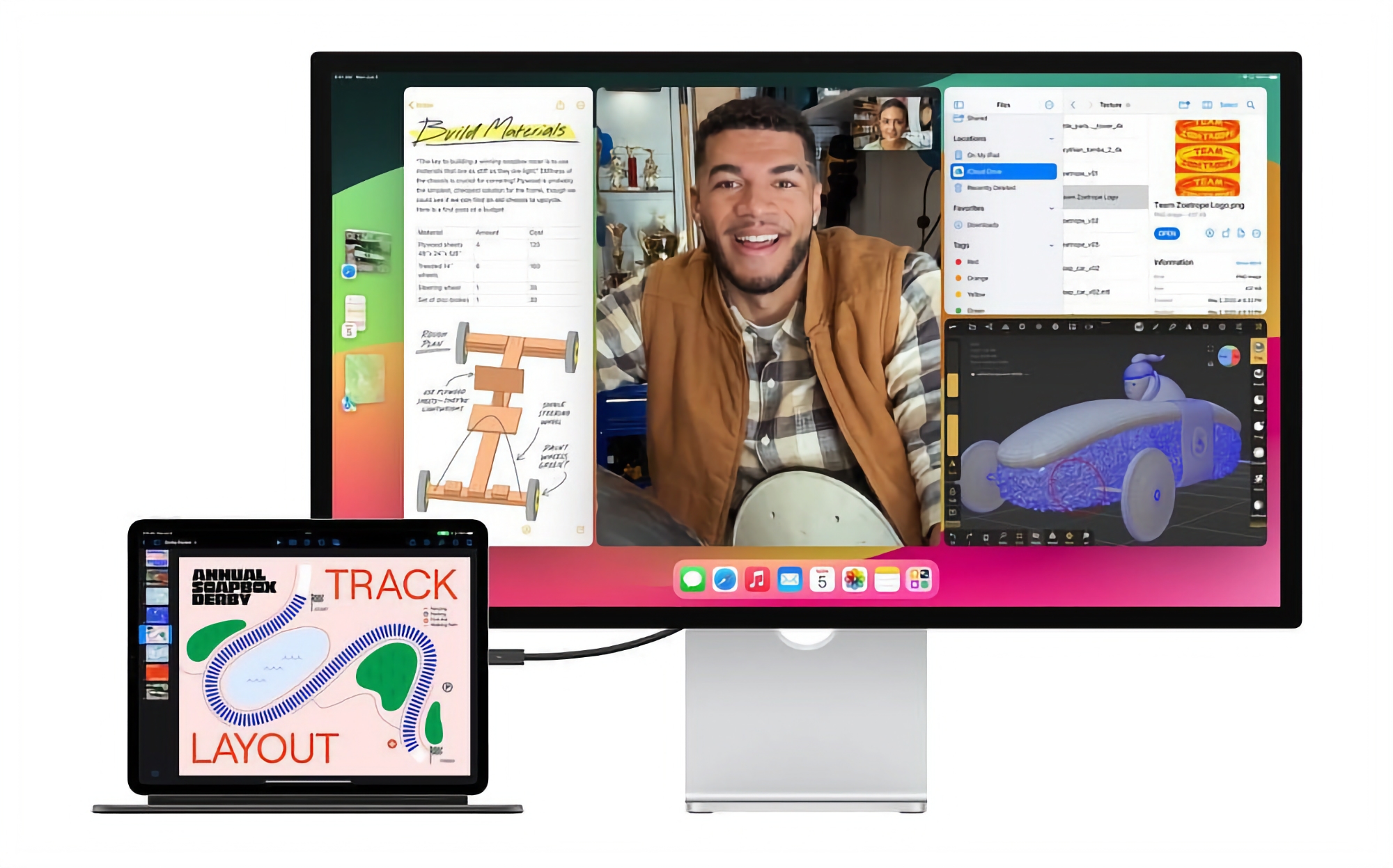 L'iPad con l'aggiornamento iPadOS 17 supporterà le webcam collegate via USB