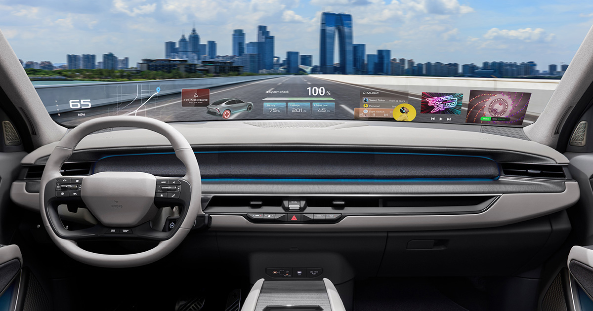 Un nuovo modo di guardare la strada: i vantaggi della tecnologia "Holographic Windshield Display" (display olografico per parabrezza) Display olografici per parabrezza: una rivoluzione nell'industria automobilistica