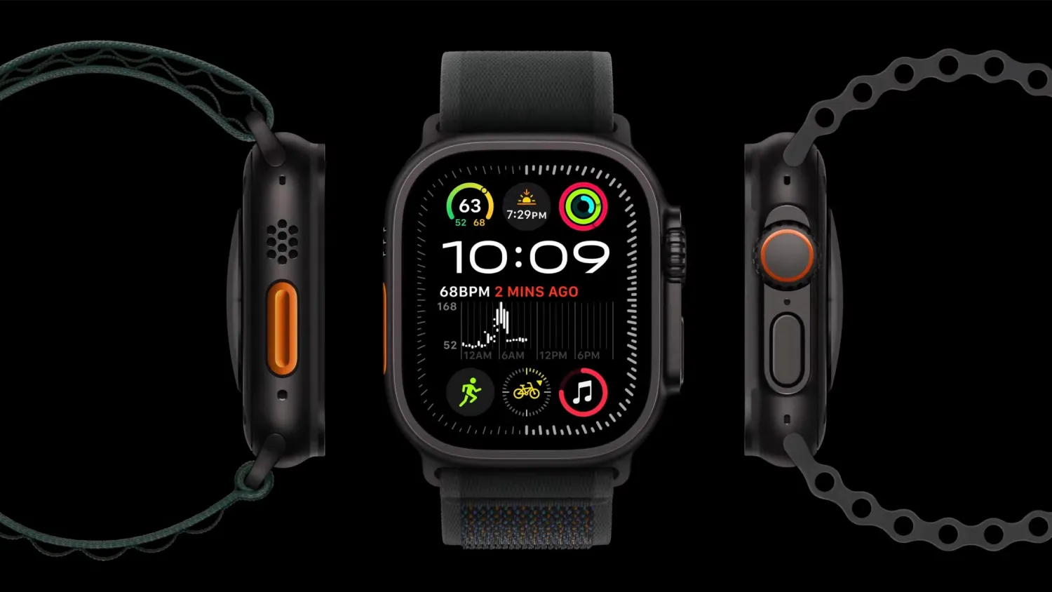 Apple aggiorna l'Apple Watch Ultra 2: colore nero e nuove funzioni per il monitoraggio del sonno Apple aggiorna l'Apple Watch Ultra 2: colore nero e nuove funzioni per il monitoraggio del sonno