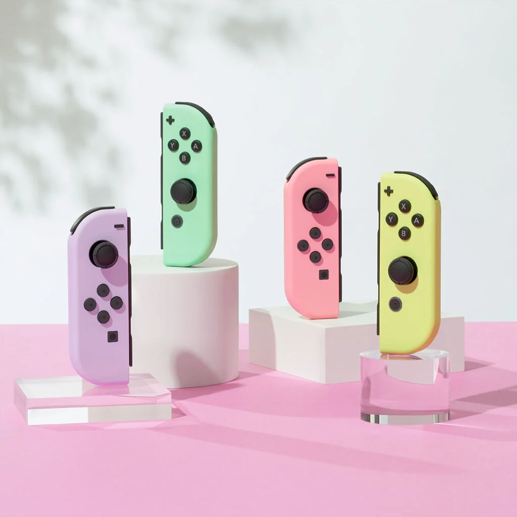 Nintendo presenta i nuovi set di controller Joy-Con color pastello