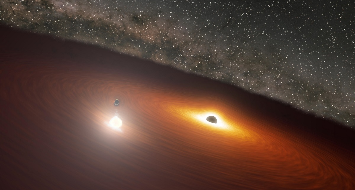 Gli astronomi scoprono un secondo buco nero supermassiccio nella galassia attiva OJ 287 - 150 milioni di volte più massiccio del Sole Gli astronomi scoprono un secondo buco nero supermassiccio nella galassia attiva OJ 287 - 150 milioni di volte più massiccio del Sole