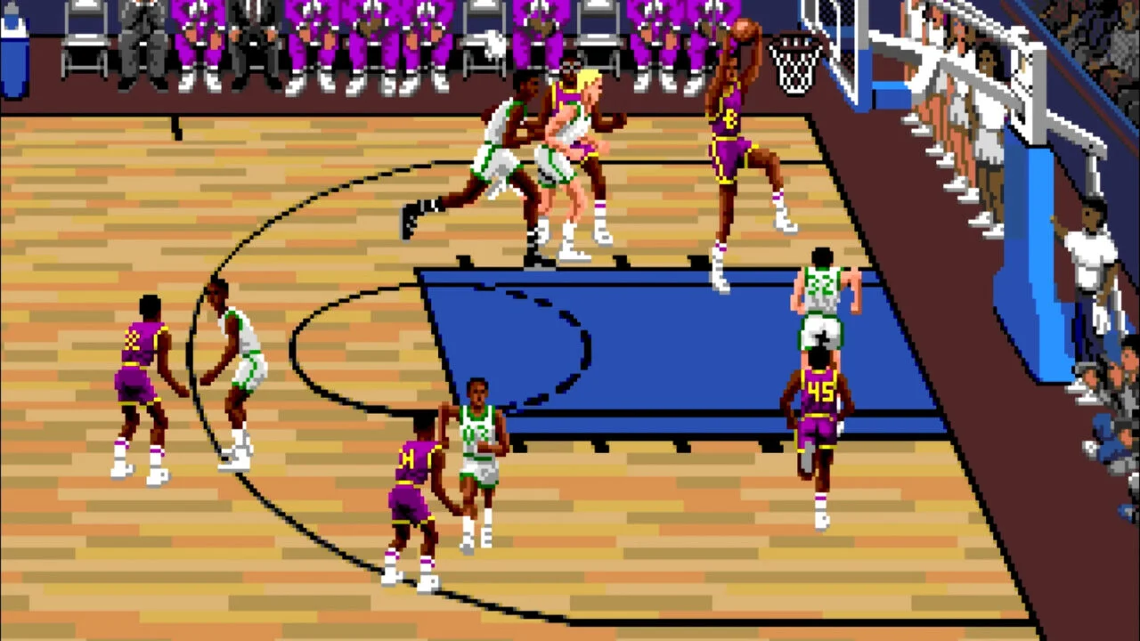 Una copia della versione PAL del gioco NTSC Sega Genesis Lakers vs Celtics è stata recentemente venduta per 10.000 dollari! Una copia della versione PAL del gioco NTSC Sega Genesis Lakers vs Celtics è stata recentemente venduta per 10.000 dollari!