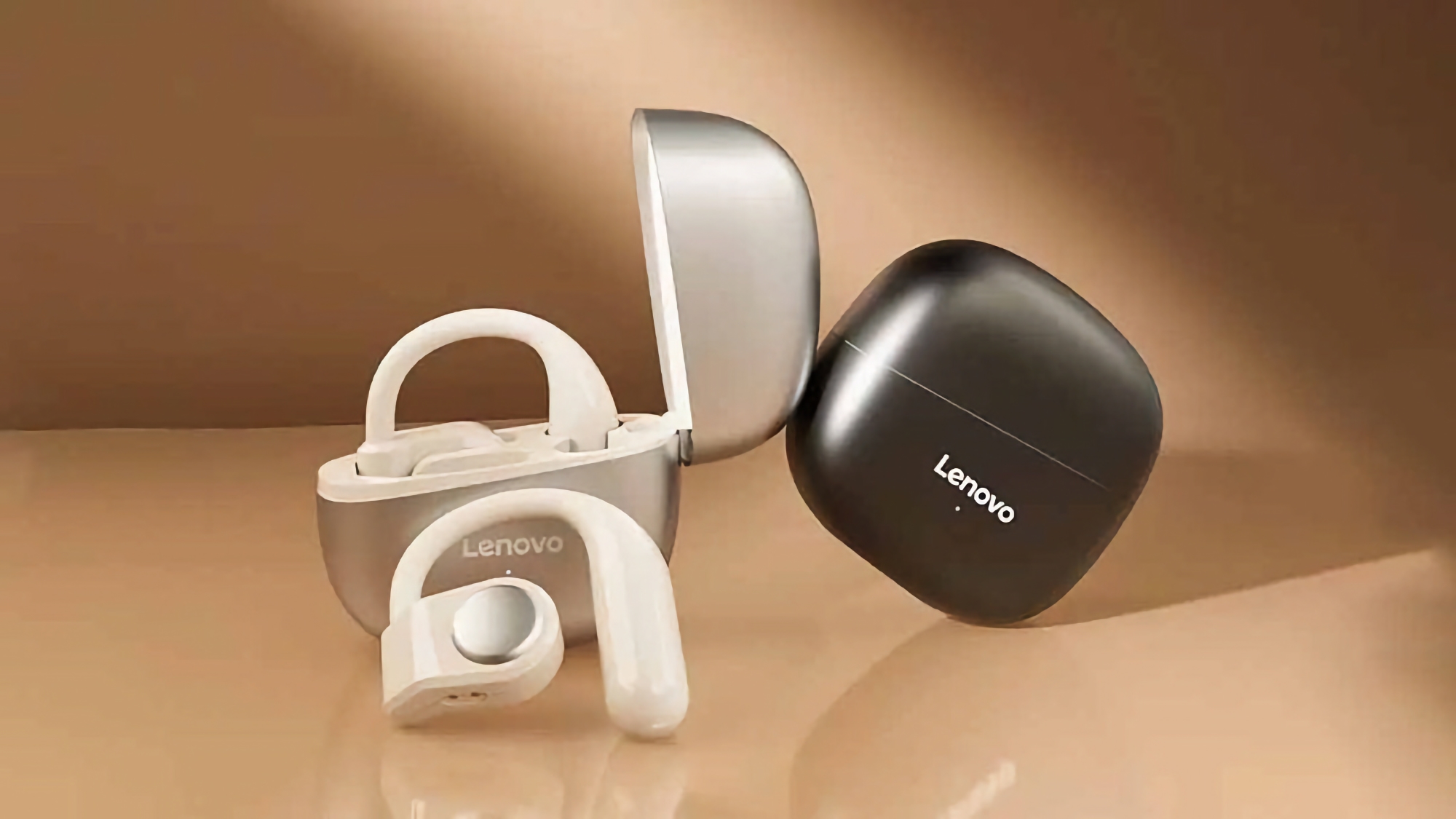 Lenovo ha presentato le TC3401: cuffie open-ear TWS con Bluetooth 5.3 e fino a 30 ore di durata della batteria Lenovo ha presentato le TC3401: cuffie open-ear TWS con Bluetooth 5.3 e fino a 30 ore di durata della batteria