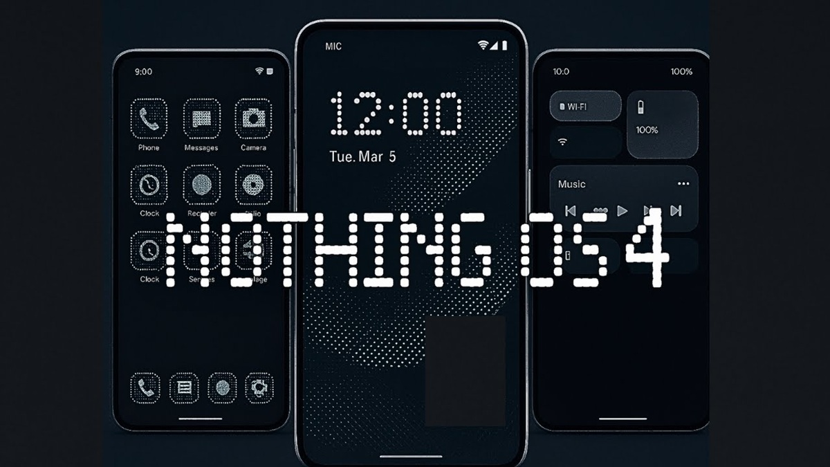 Prime immagini: poster non ufficiale di Nothing OS 4.0 trapelato