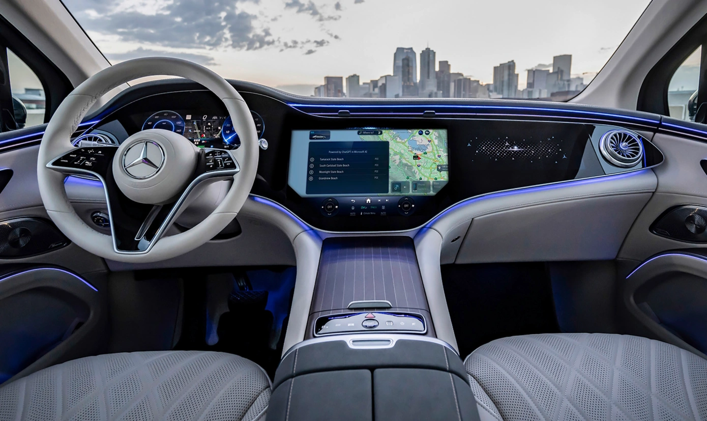 Mercedes aggiungerà il ChatGPT al sistema di infotainment delle auto negli USA Mercedes aggiungerà il ChatGPT al sistema di infotainment delle auto negli USA