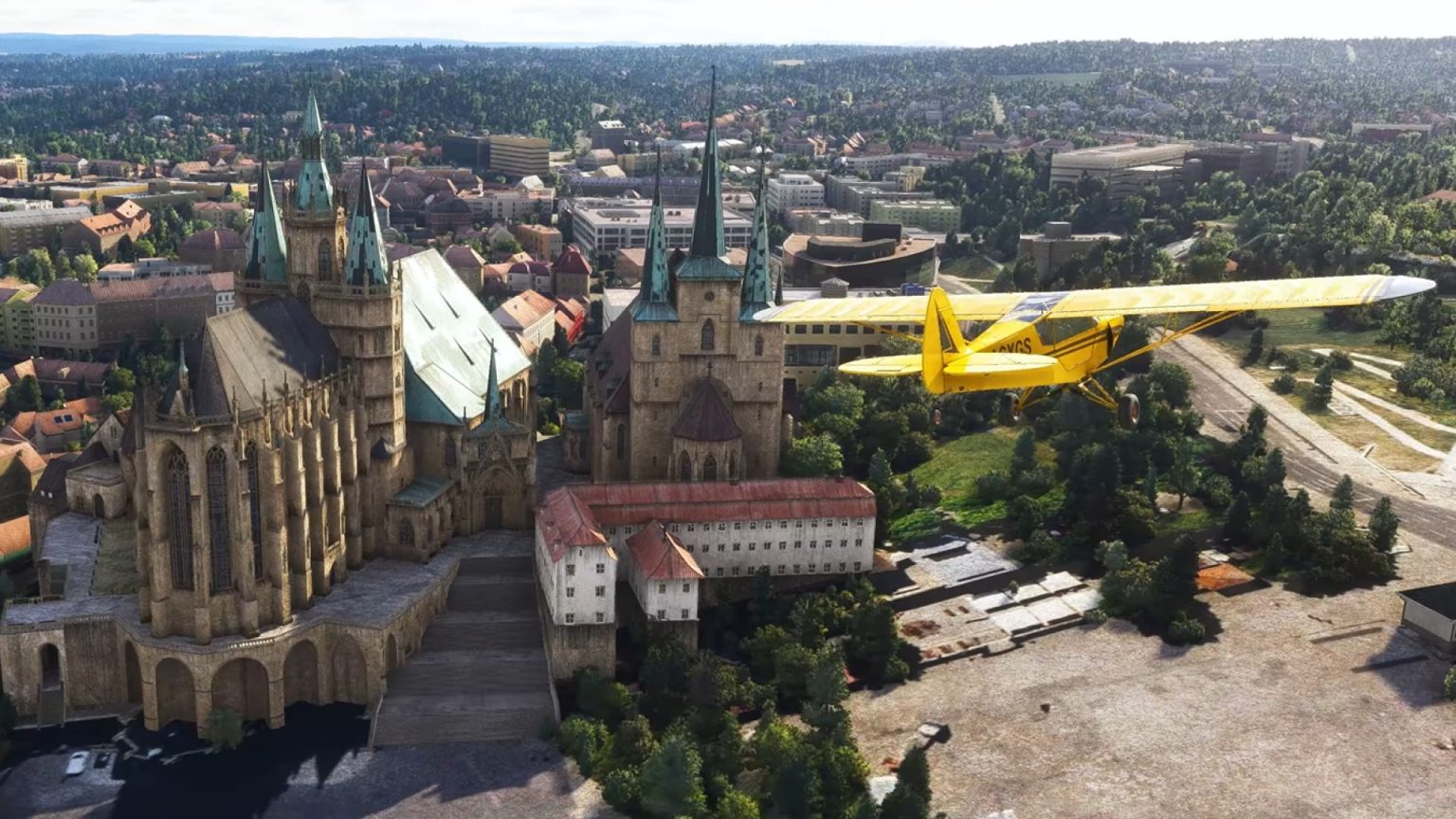 Il nuovo aggiornamento per Microsoft Flight Simulator aggiunge Germania, Austria e Svizzera Il nuovo aggiornamento per Microsoft Flight Simulator aggiunge Germania, Austria e Svizzera