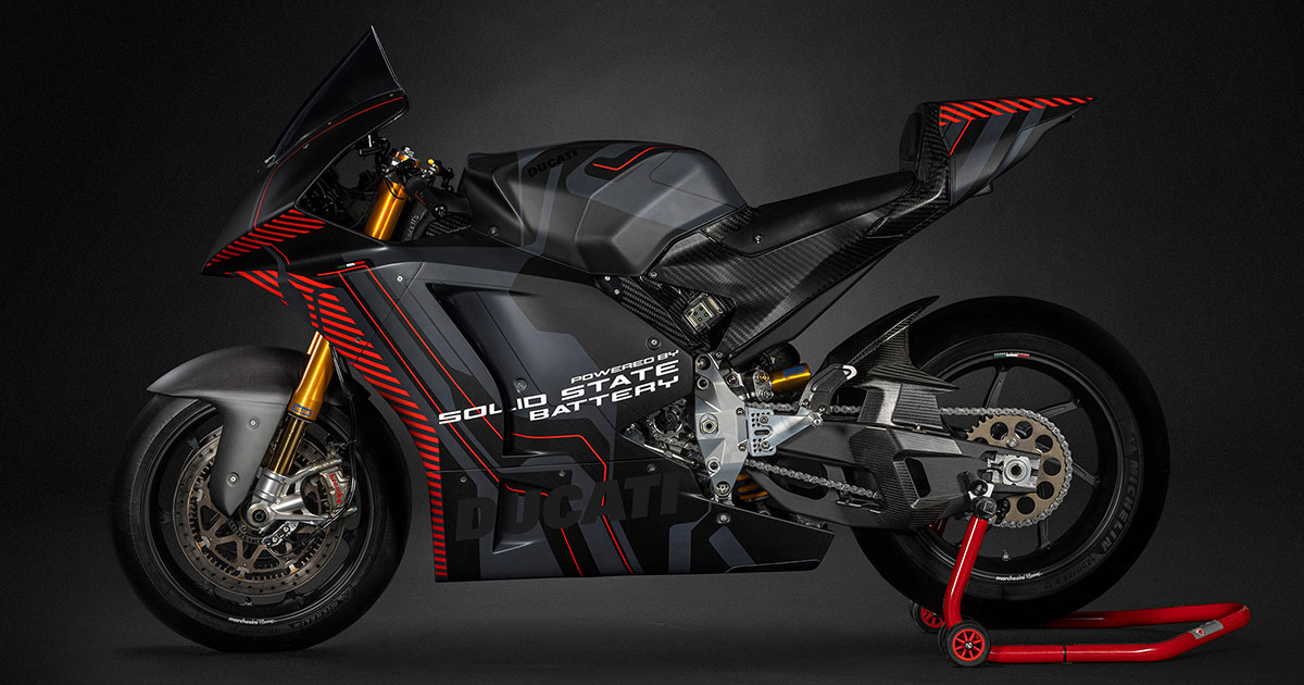 Tutta la potenza su due ruote: cosa offre il prototipo Ducati V21L?