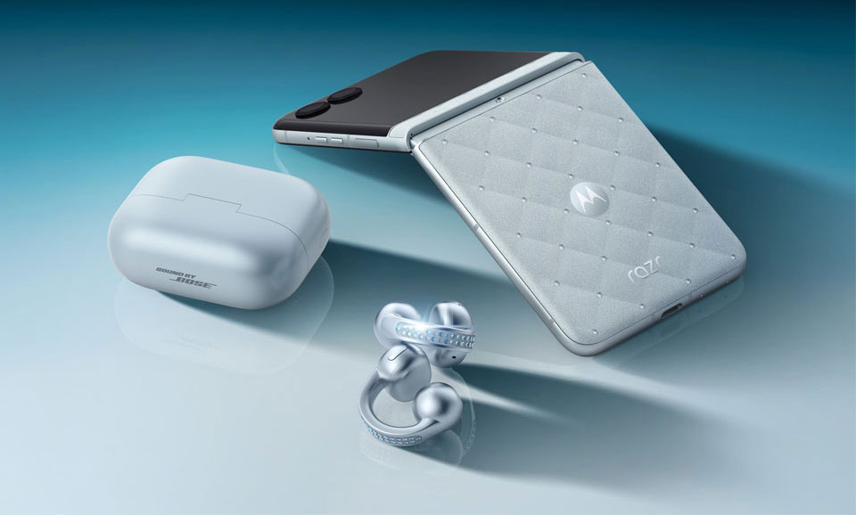 Scopri l'ultima opera d'arte di Motorola: Razr e Moto Buds Loop svelati