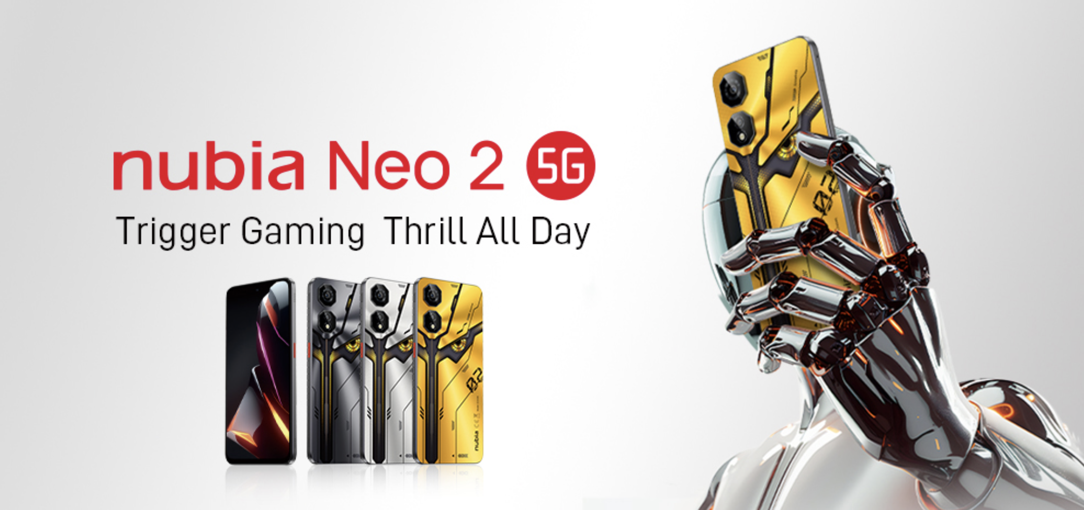 nubia Neo 2 5G: uno smartphone da gioco con grilletti laterali, schermo a 120Hz e batteria da 6000mAh a 199 dollari nubia Neo 2 5G: uno smartphone da gioco con grilletti laterali, schermo a 120Hz e batteria da 6000mAh a 199 dollari