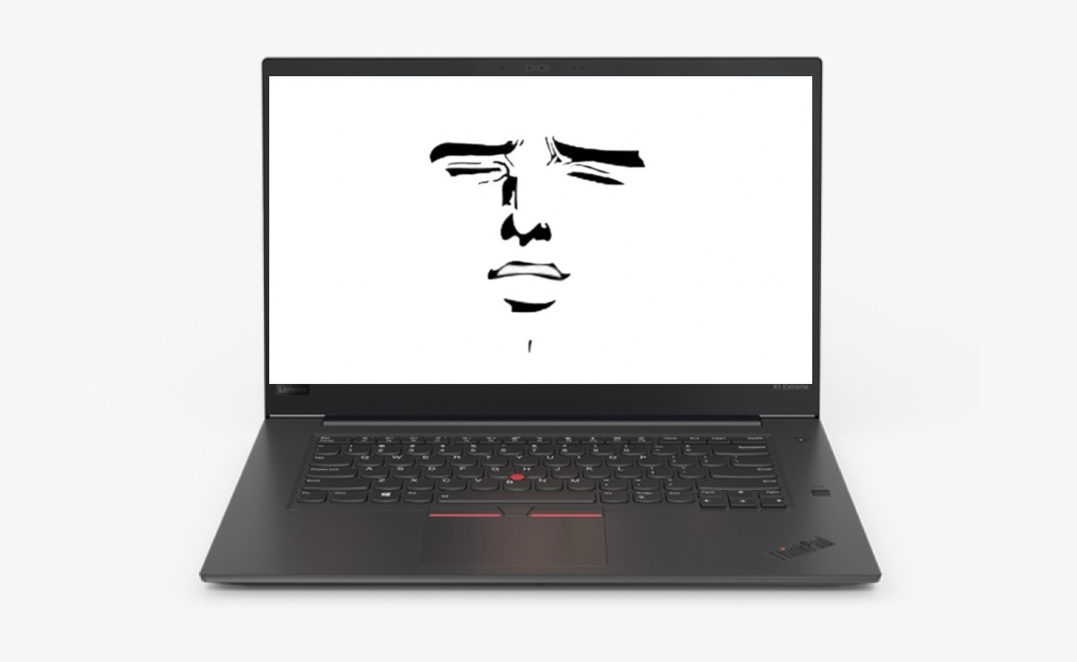 Al portatile Lenovo ThinkPad è stato insegnato a gemere quando qualcuno tocca il suo trackpoint (video) Al portatile Lenovo ThinkPad è stato insegnato a gemere quando qualcuno tocca il suo trackpoint (video)
