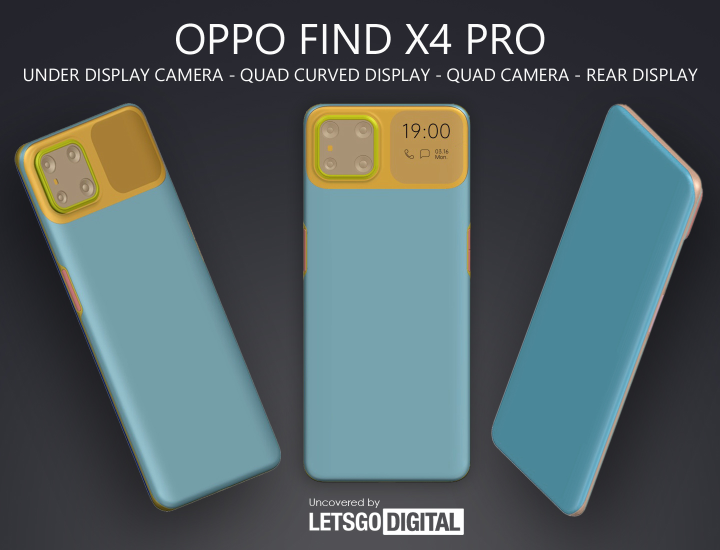 OPPO Find X4 Pro riceverà uno schermo aggiuntivo accanto alla fotocamera principale e uno schermo secondario frontale OPPO Find X4 Pro riceverà uno schermo aggiuntivo accanto alla fotocamera principale e uno schermo secondario frontale