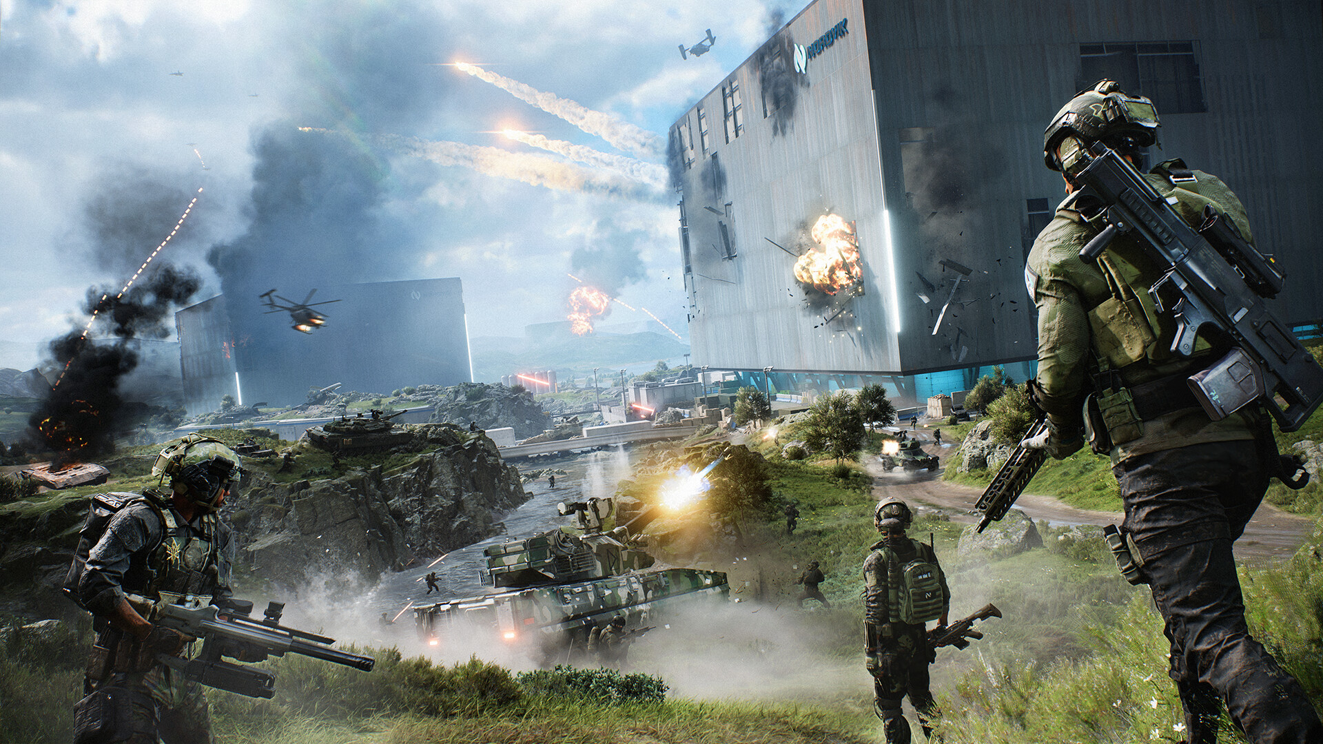 Immergiamoci in Battlefield 2042: Cosa mostrano le nuove immagini Battlefield 2042: Le prime immagini straordinarie che rivelano la futura guerra