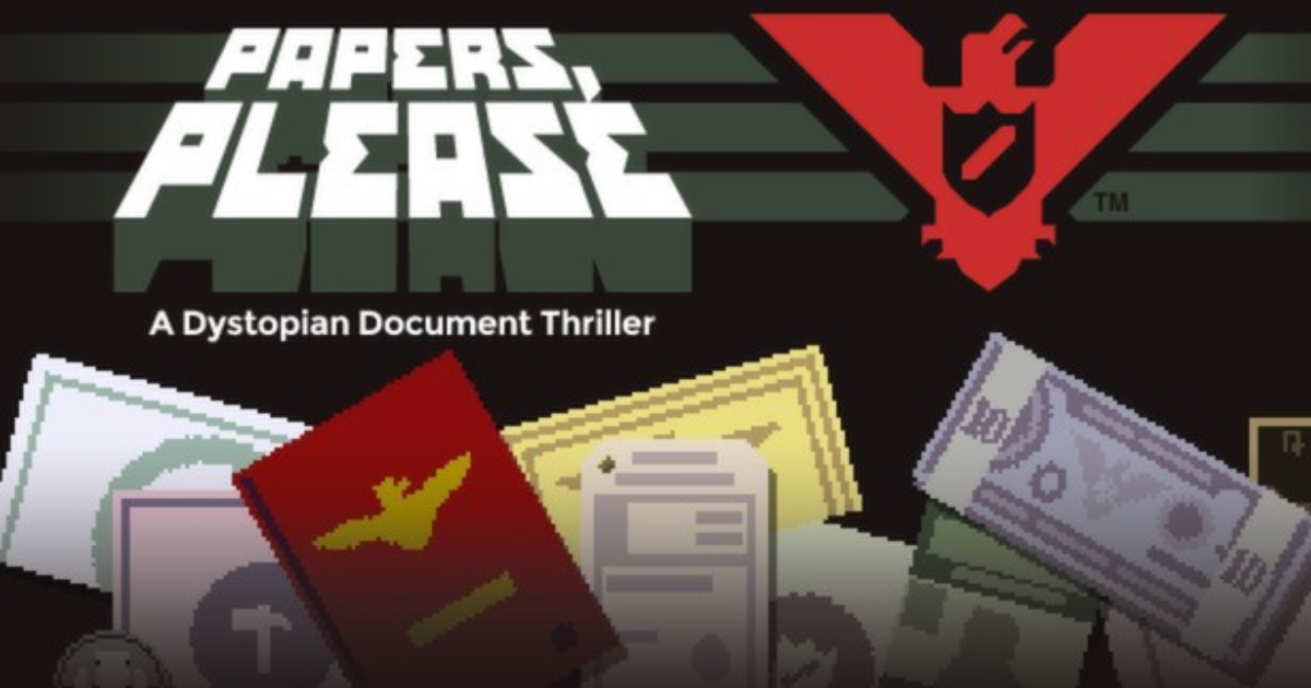 L'ultima occasione per chi se l'è persa: Papers, Please, un simulatore di guardia di frontiera in uno stato totalitario, è disponibile su Steam per 2 dollari fino al 12 agosto. L'ultima occasione per chi se l'è persa: Papers, Please, un simulatore di guardia di frontiera in uno stato totalitario, è disponibile su Steam per 2 dollari fino al 12 agosto.