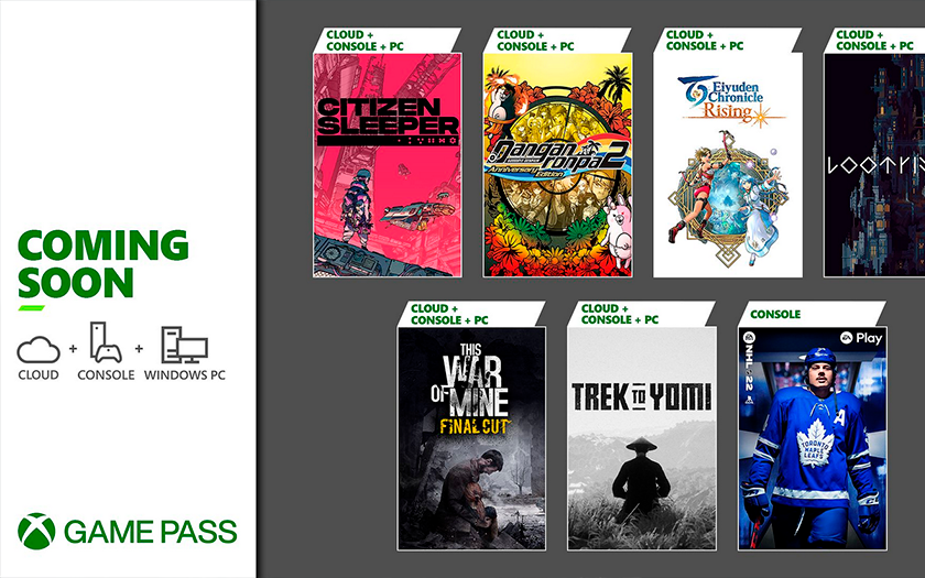 Microsoft ha annunciato i primi giochi per Xbox Game Pass a maggio. NHL 22, This War of Mine, Trek to Yomi e altri Microsoft ha annunciato i primi giochi per Xbox Game Pass a maggio. NHL 22, This War of Mine, Trek to Yomi e altri