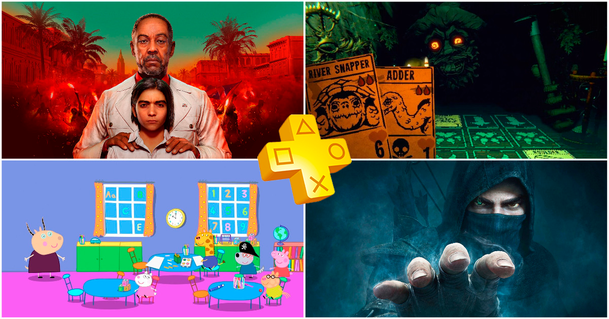 I giochi annunciati a giugno per PlayStation Plus Extra e Deluxe sono ora disponibili per il download. Tra questi: FarCry 6, Thief, My Friend Peppa Pig, Inscryption e altri 20 progetti. I giochi annunciati a giugno per PlayStation Plus Extra e Deluxe sono ora disponibili per il download. Tra questi: FarCry 6, Thief, My Friend Peppa Pig, Inscryption e altri 20 progetti.