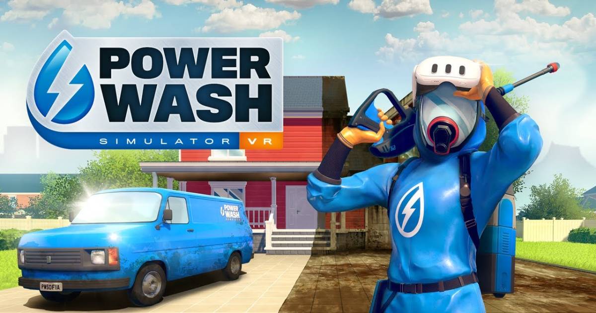 Versione VR del simulatore PowerWash: un'esperienza di pulizia immersiva Lavare il mondo virtualmente: Annuncio di PowerWash Simulator VR